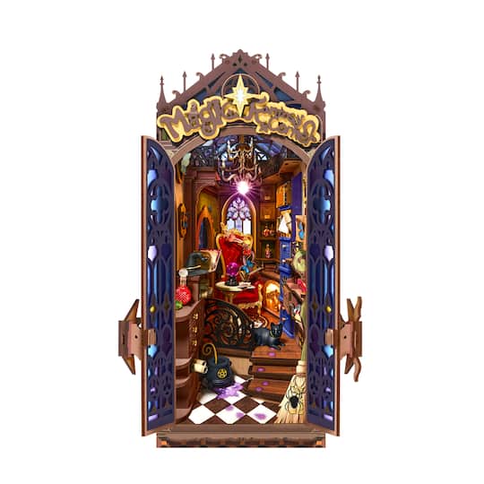 Michaels, Rolife® Magic Fantasy Corner DIY Book Nook Kit – Category: Miniature Kits